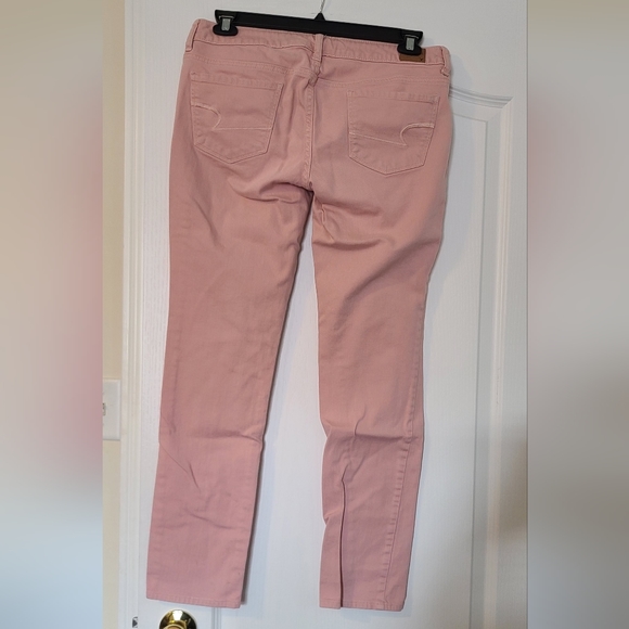 Pink American Eagle skinny pants - Picture 6 of 14